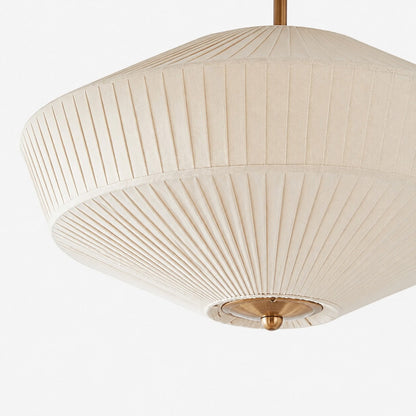Elumina Silk Semi-Flush Mount – Moderne Deckenleuchte aus Stoff