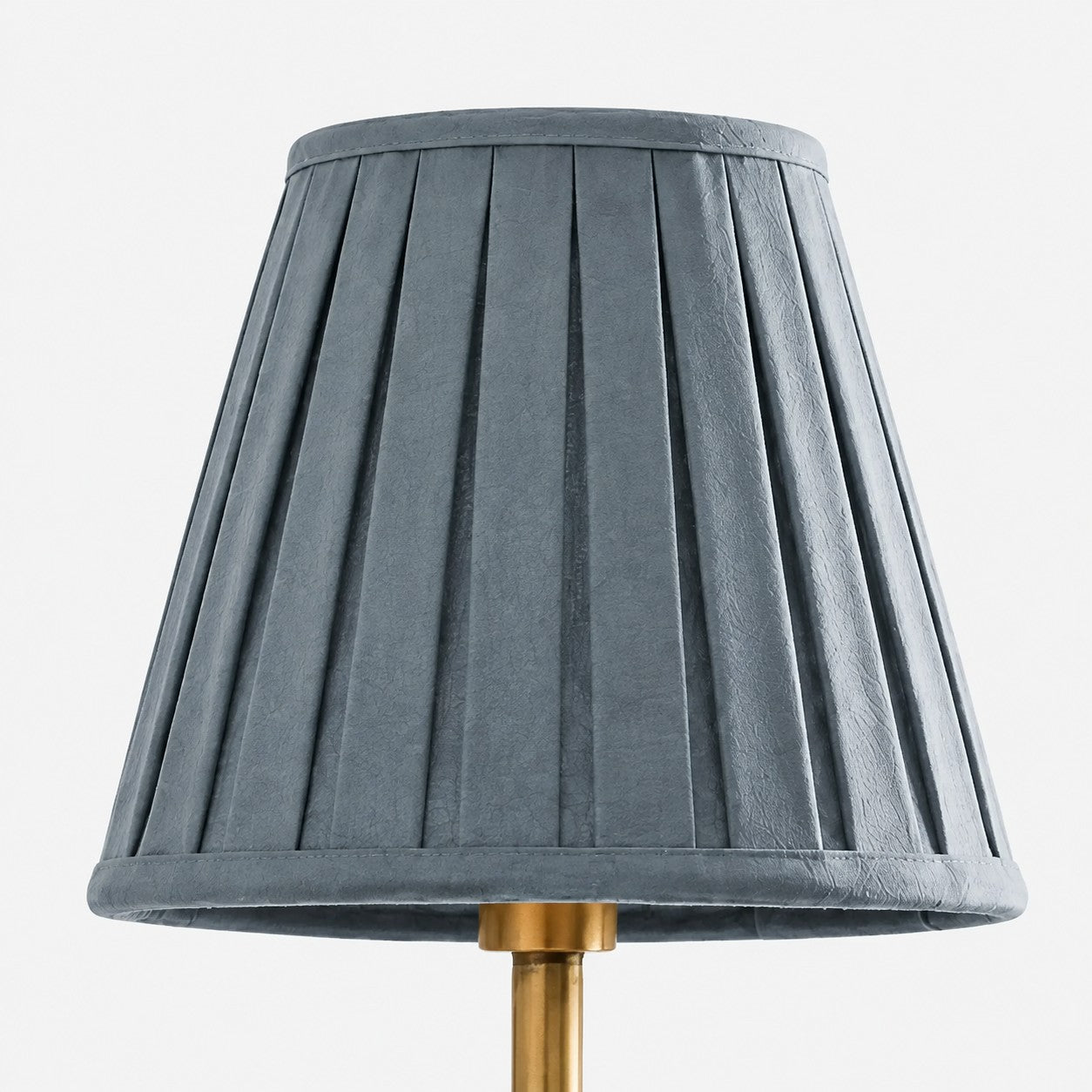 Luvora Gefalteter Leinenlampenschirm Wandlampe Vintage Modern für Schlafzimmer und Flur