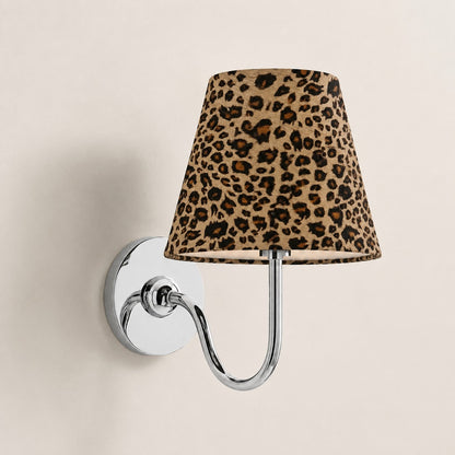 Luvora Gefalteter Leinenlampenschirm Wandlampe Vintage Modern für Schlafzimmer und Flur