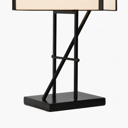 TF Manchester Table Lamp – Vintage-Inspired Stained Glass Table Light for Reading Nook or Bedroom