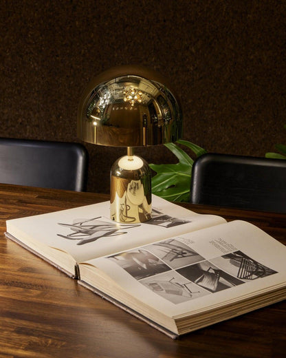 Bell Domed Table Lamp – Modern Minimalist Light for Bedroom & Reading Nooks