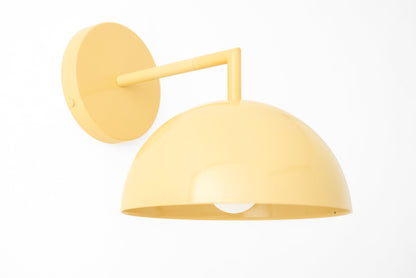 Metio Dome Minimalist Wall Sconce Modern Style for Bedroom & Hallway
