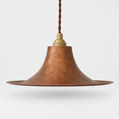 Hand-Rusted Nordic Farmhouse Pendant Light Fixture