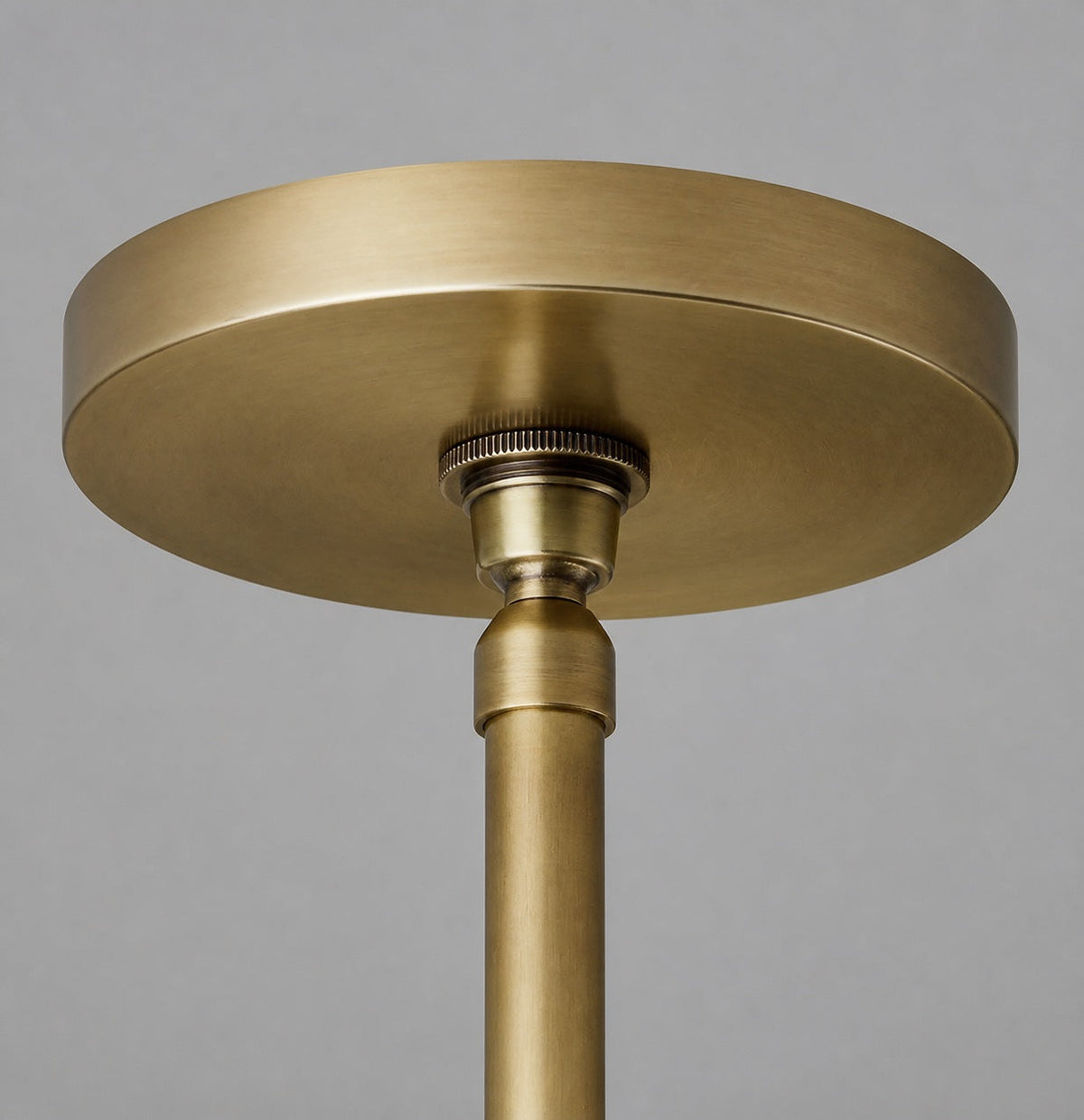 Hand Carved Alabaster Cylinder Pendant Light