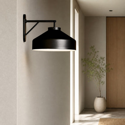 Hanton Schlanke Industrielle Außenwandleuchte für Moderne Terrassen