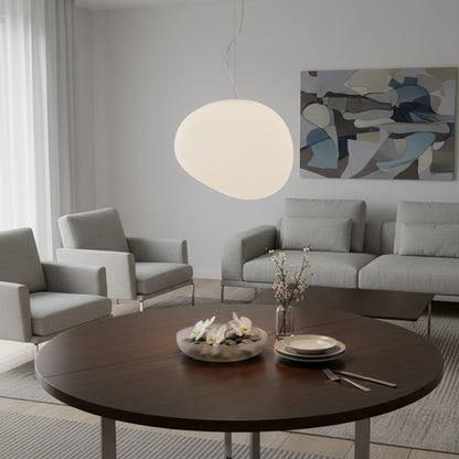 Stonea Contemporary Hanging Pendant Light – Artistic Hanging Pendant Light for Modern Interior Spaces N17