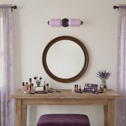 Eloise Glass Wall Sconce - Vintage Milk Glass Vanity Sconce