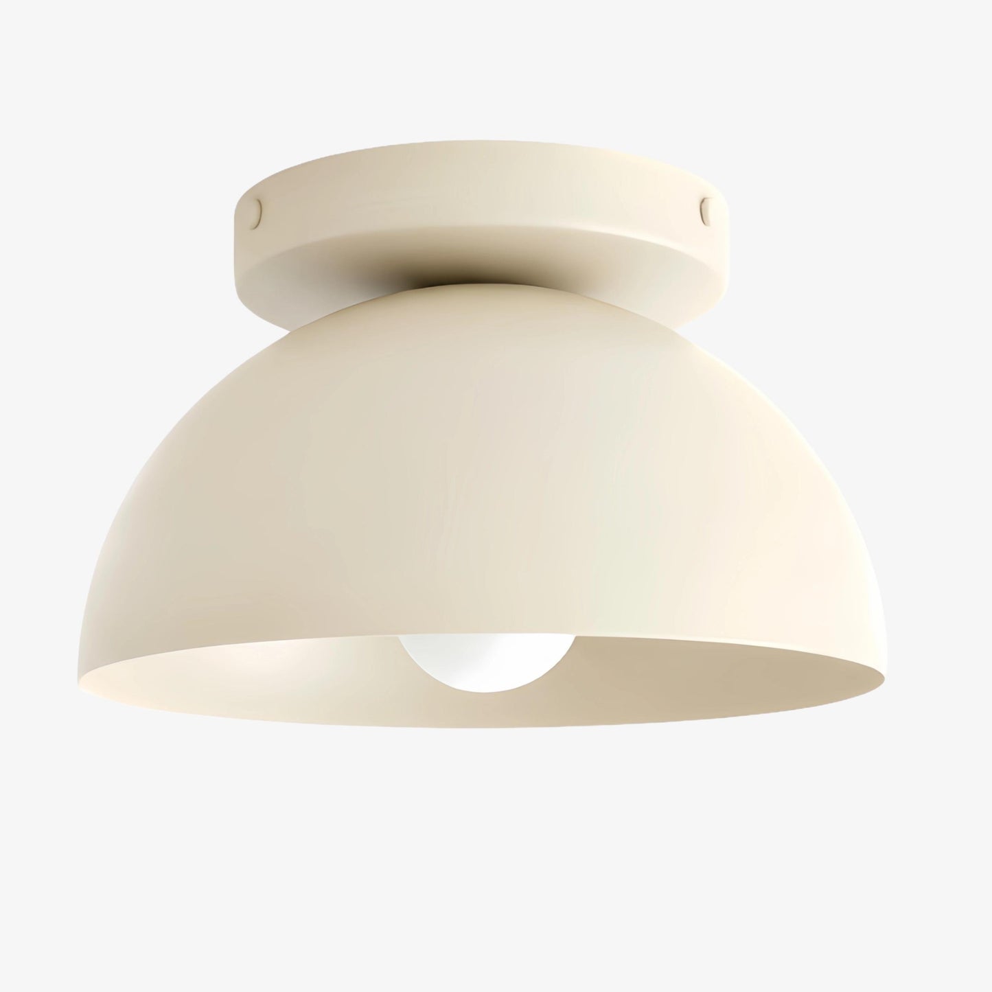 Metio Dome Minimalist Ceiling Light Modern Design for Bedrooms & Hallways