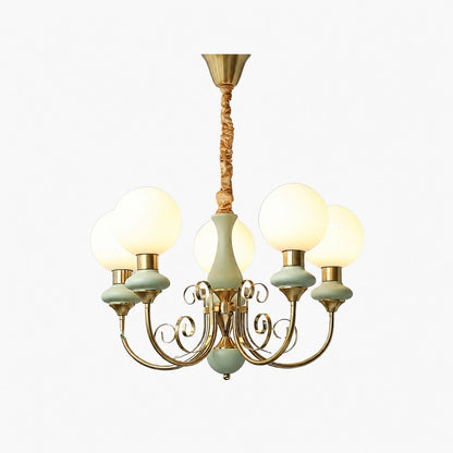 Radiara Chandelier - Layered Stone Disc Design Modern Luxury Style for Dining Room and Living Area