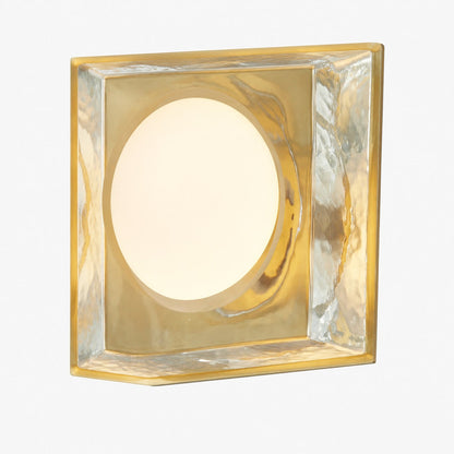 Vellaro Wall Sconce Glass and Metal Design - Timeless Style for Kitchen and Office Lighting