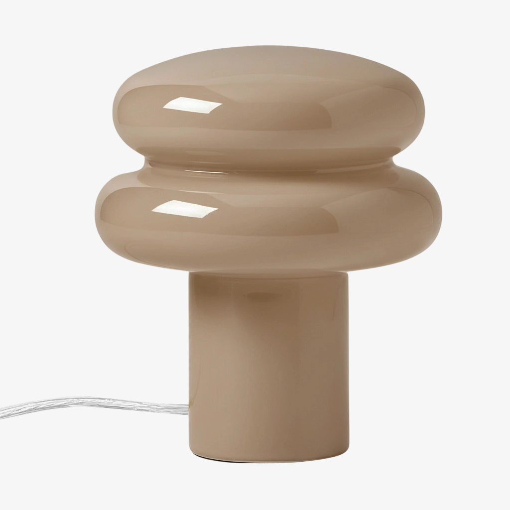 Orra Soft Glow Opal Glass Table Lamp – Contemporary Mushroom Design for Cozy Spaces