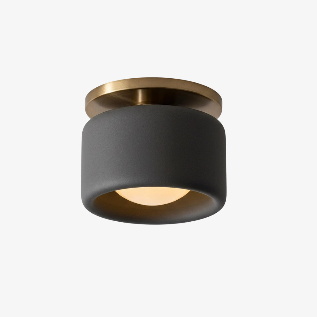 Cerova Porcelain Flushmount – Modern Minimalist Design – Perfect for Living & Dining Areas