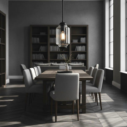 Eloise Petite Pendant Light - Vintage Milk Glass Lamp