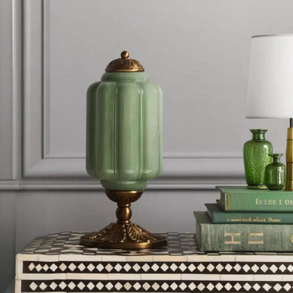 Eloise Tischlampe - Vintage Design Glas Tischlampe
