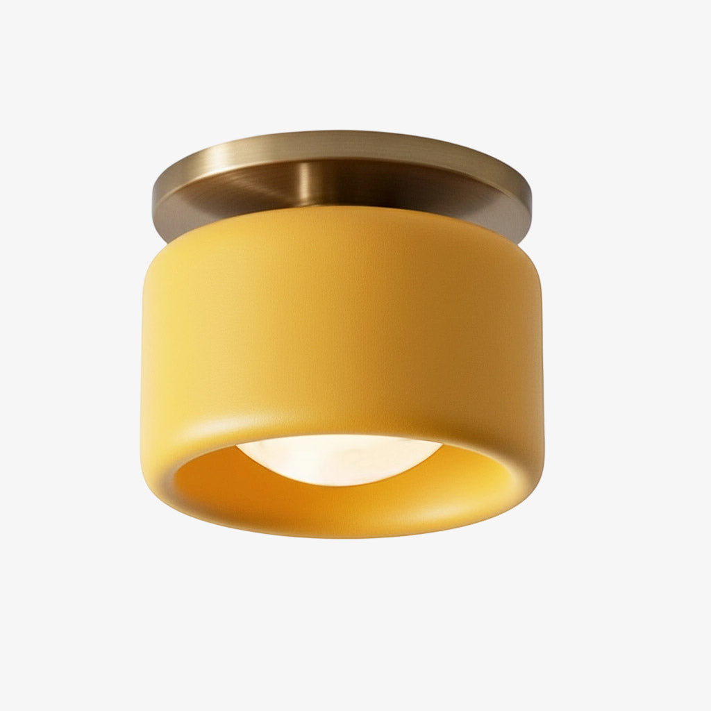 Cerova Porcelain Flushmount – Modern Minimalist Design – Perfect for Living & Dining Areas