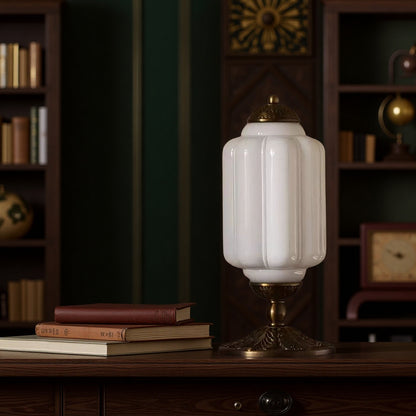 Eloise Tischlampe - Vintage Design Glas Tischlampe