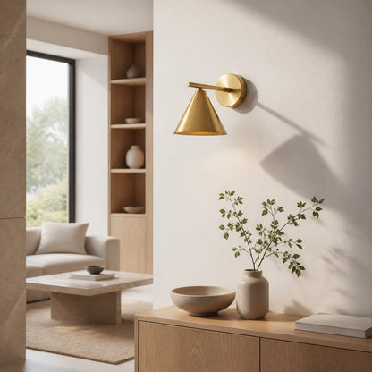 Oricone Moderne Wandleuchte mit verstellbarem Arm – Minimalistisches Metalldesign für Wohnräume