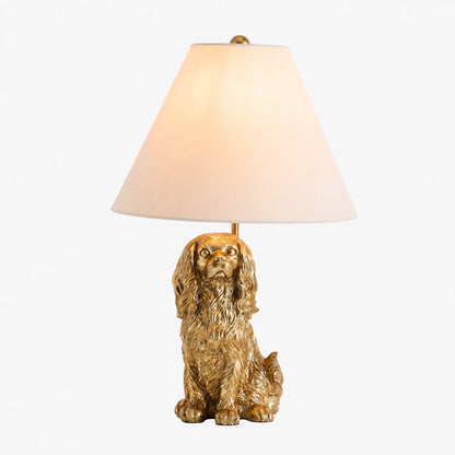 Pawdia Einzigartige Tischlampe – Dekorative Keramik-Tier-Nachttischlampe
