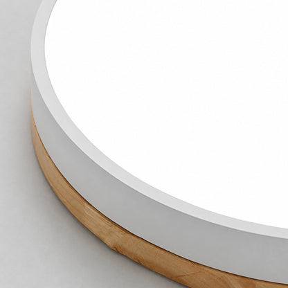 Cielora Round Flush Mount Ceiling Lamp Minimal Profile - Modern Interior Decor