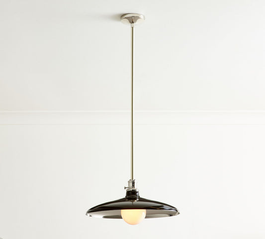 Forvara Metal Pole Pendant Light - Farmhouse Style Adjustable Island Lighting