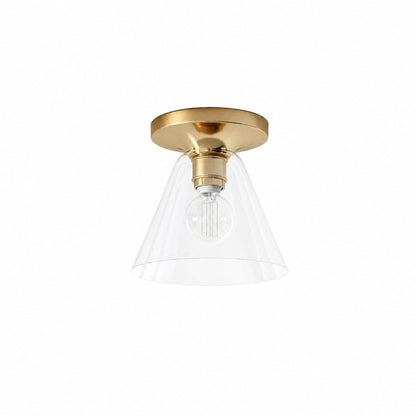 Conica Cone Flush Mount – Glas-Deckenleuchte für moderne Räume