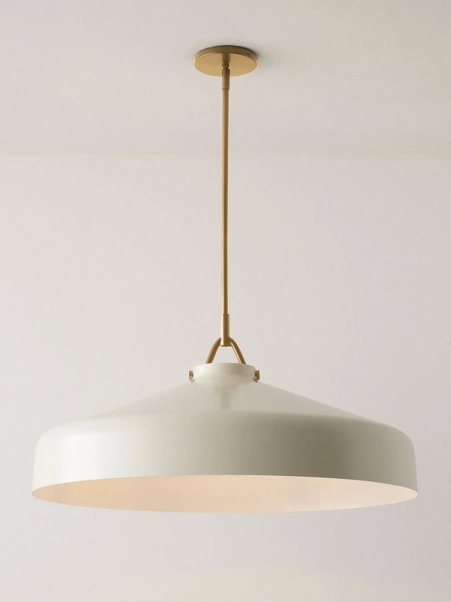 Skandinavisch Metallstange Glockenform Pendelleuchte