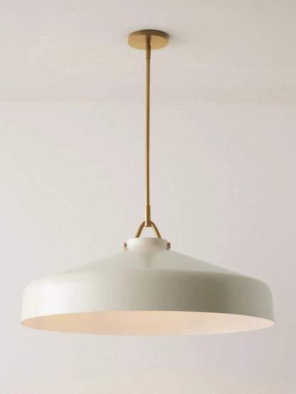Skandinavisch Metallstange Glockenform Pendelleuchte
