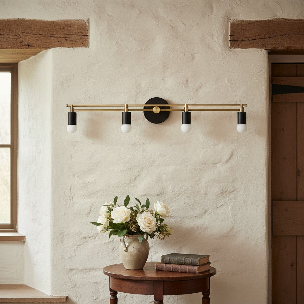 Mobilux Line Moderne Vanity Light - Badezimmer-Wandleuchte im Art-Deco-Stil