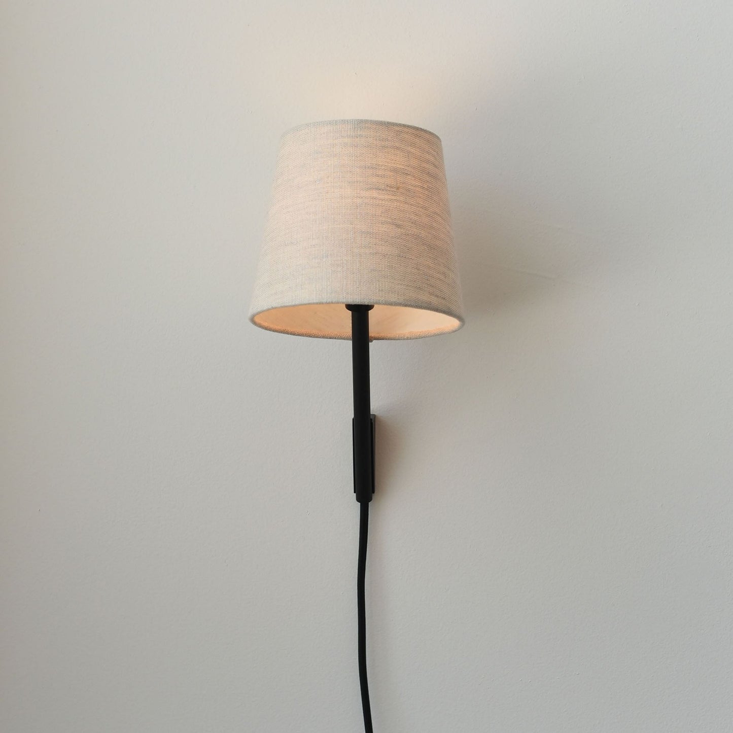 Novira Modern Minimalist Wall Sconce - Soft Pivoting Shade Design Bedroom Reading and Ambient Lighting