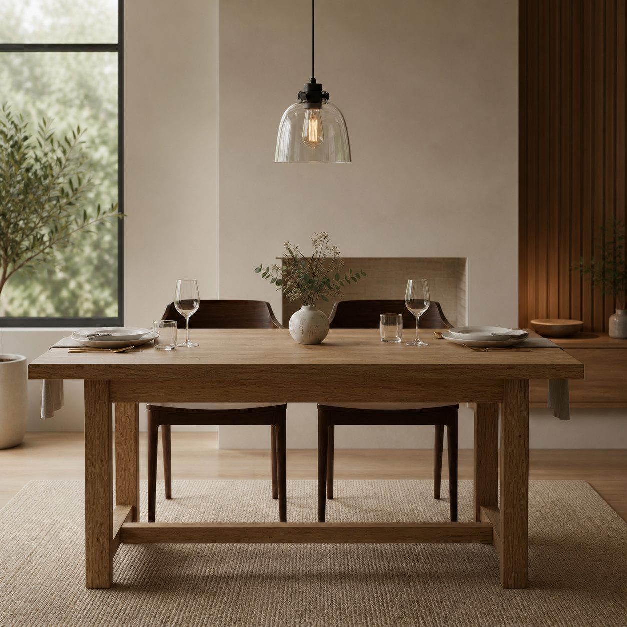 Pendelleuchte aus getöntem Glas von Readium – minimalistischer, verstellbarer Kuppelschirm für Kücheninsel und Esszimmer