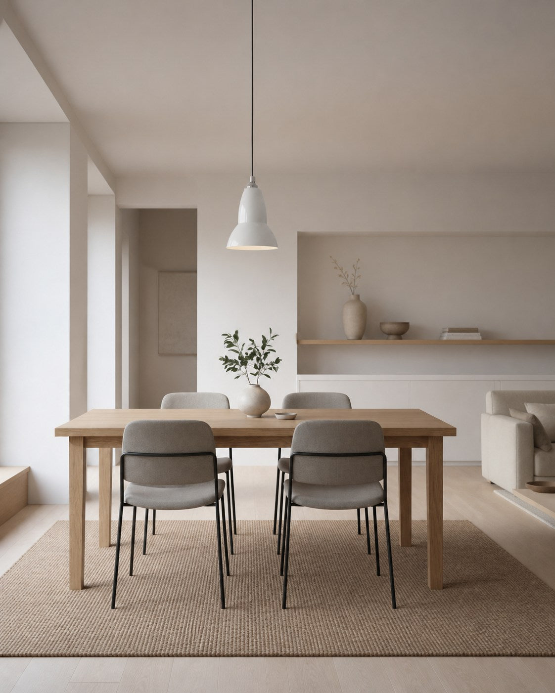 Modryx Classic Pendant Light - Timeless Minimalist Hanging Lamp for Home