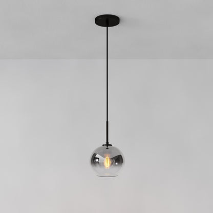 Selvion Sculptural Globe Pendant Light - Modern Glass Pendant Lamp - Sleek Design