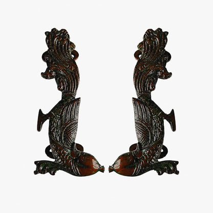 Handcrafted Brass Animal Door Handles 11