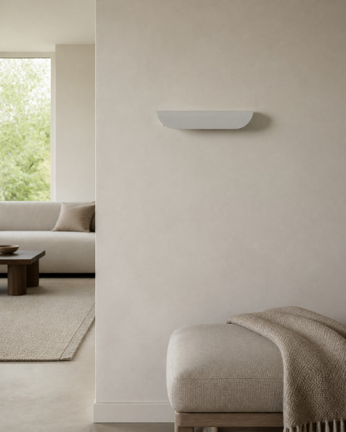 Hidra Modern Metal Wall Sconce – Minimalist Down-Light Sconce for Modern Homes