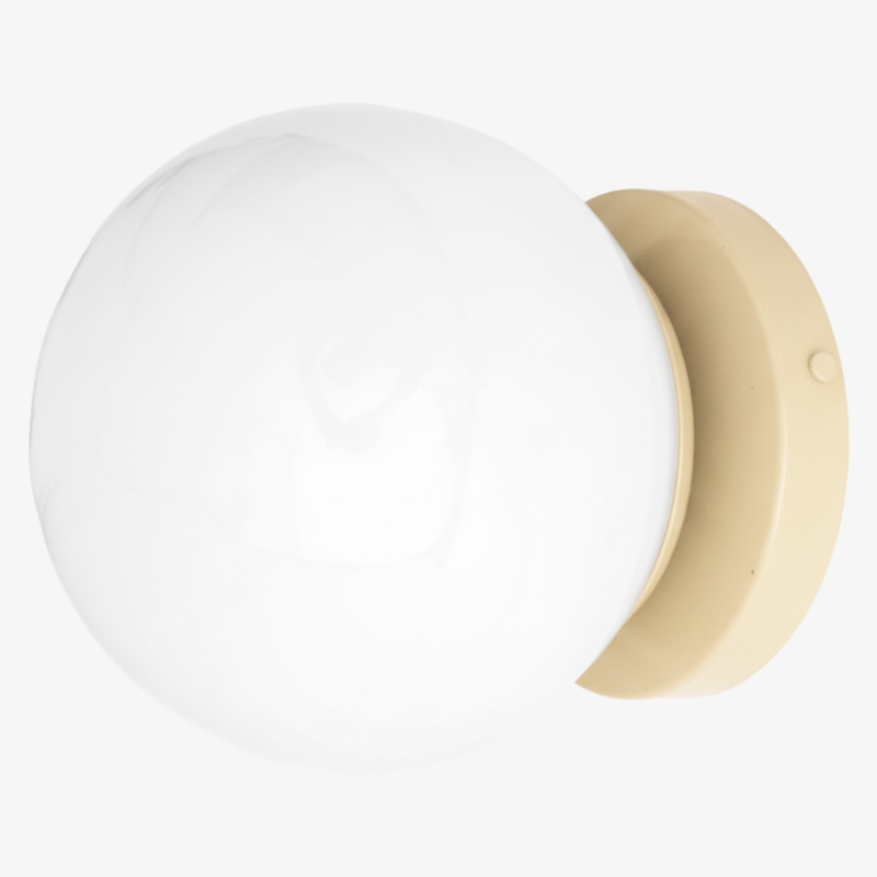 Glorica Glass Globe Wall Sconce - Multi-Color Modern Minimalist Light