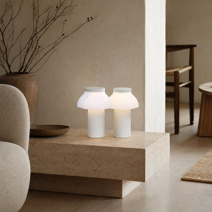 Modern Portable Table Lamp – Minimalist Rechargeable Light for Indoor Outdoor Use