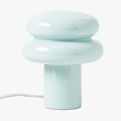 Orra Weiches Licht Opalglas Tischlampe - Zeitgenössisches Pilz Design für Gemütliche Räume