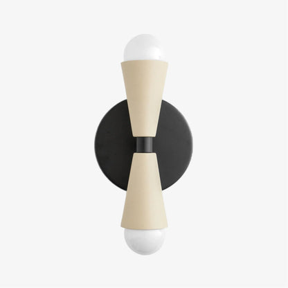 Pyralis Cone Linear Statement Wall Sconce - Modern Two Light Fixture