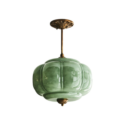 Eloise Vintage Glass Chandelier - Milk Glass Home Accent