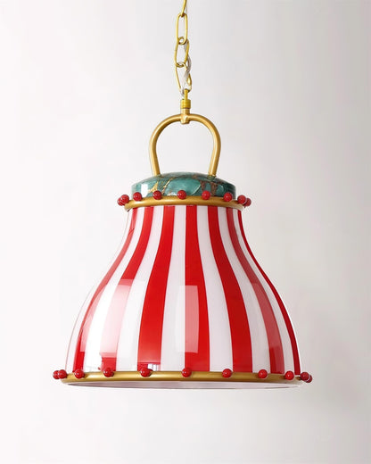 Dekoration Retro Glas Zirkus Pendelleuchte