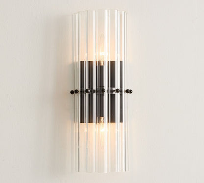 Lumora Crystal Wall Sconce – Elegant Lighting for Hallway & Bedroom