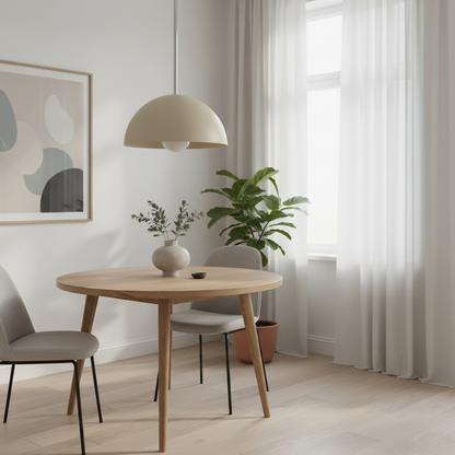 Metio Dome Neutral Dome Pendelleuchte – Moderne Akzentbeleuchtung aus Metall