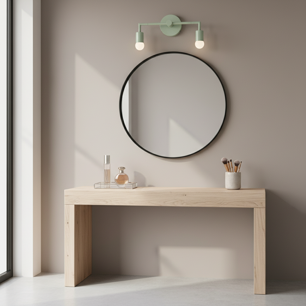 Mobilux Line Sleek Minimalist Wall Sconce – Modern Lighting for Bathrooms and Hallways