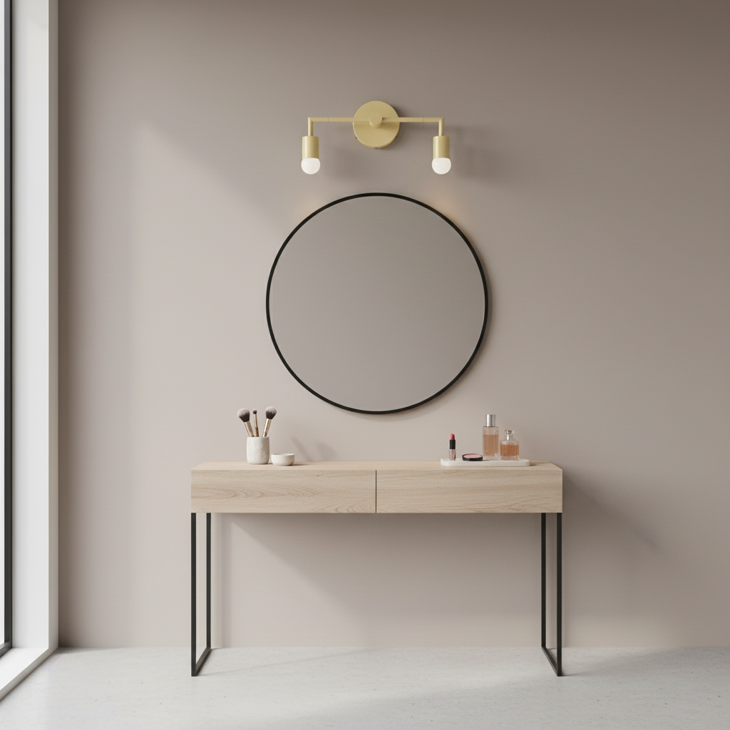 Mobilux Line Sleek Minimalist Wall Sconce – Modern Lighting for Bathrooms and Hallways