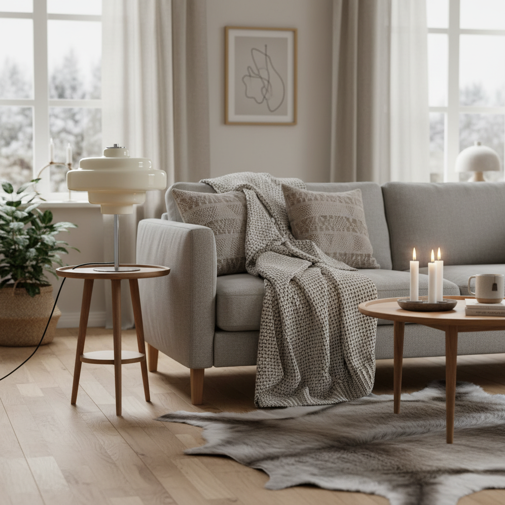 Koloro Tiered Glass Table Lamp – Retro Style for Living Room or Bedroom