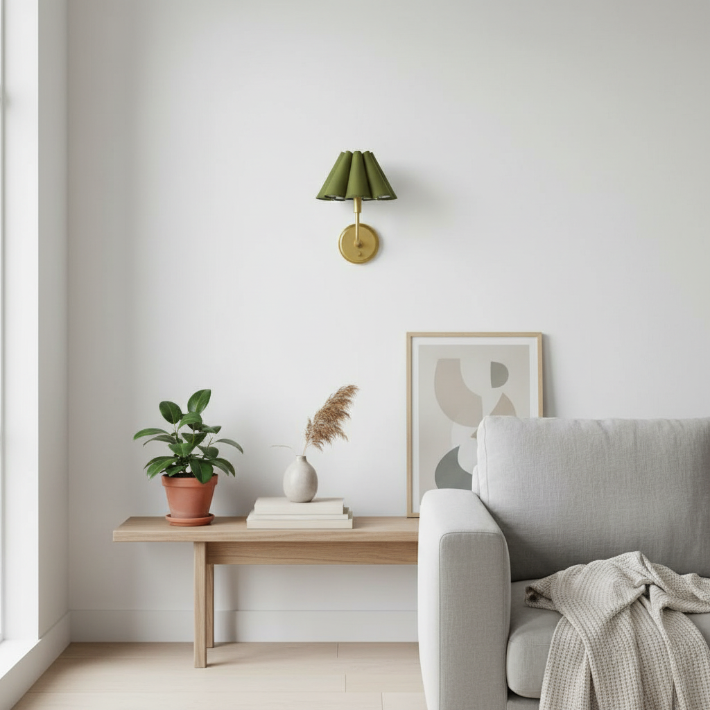 Capirise Muschelförmige Wandleuchte – Retro Elegantes Wandlicht für Schlafzimmer & Flur