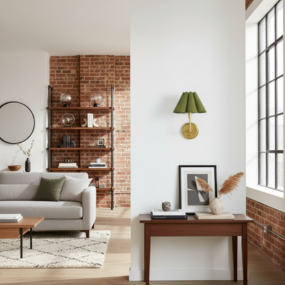 Capirise Muschelförmige Wandleuchte – Retro Elegantes Wandlicht für Schlafzimmer & Flur