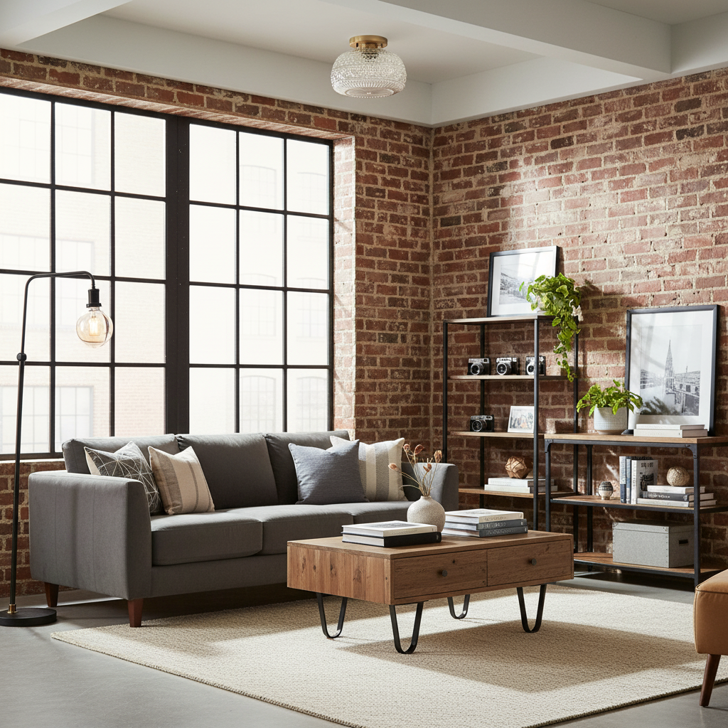 LumaVault Glass Dome Flush Mount Ceiling Light Retro Style for Living Room