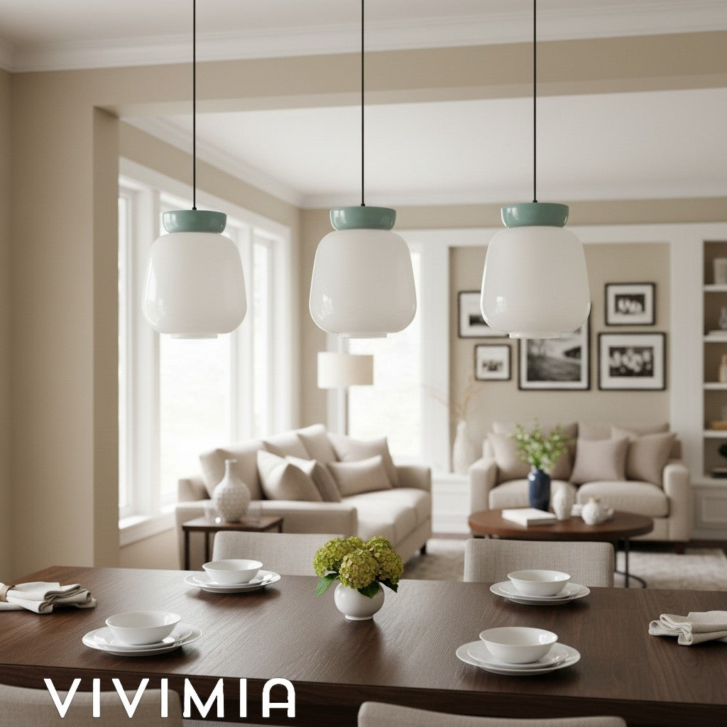 Fiesta Sculptural Bowl Pendant Lamp Nordic Style for Dining Table