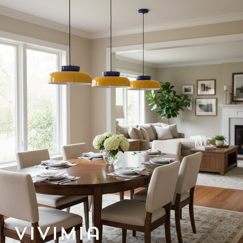 Fiesta Sculptural Bowl Pendant Lamp Nordic Style for Dining Table